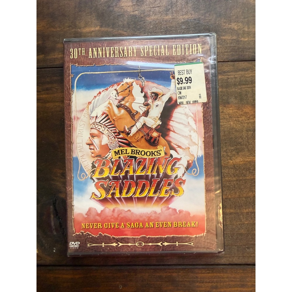 Blazing Saddles DVD 30th Anniversary Special Edition Mel Brooks Warner Bros 1895